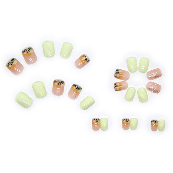 12 Sizes-24 Pcs Press On Nails Z285