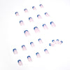 12 Sizes-24 Pcs Press On Nails JP1228