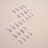 12 Sizes-24 Pcs Press On Nails W1175