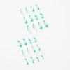 12 Sizes-24 Pcs Press On Nails JP1152