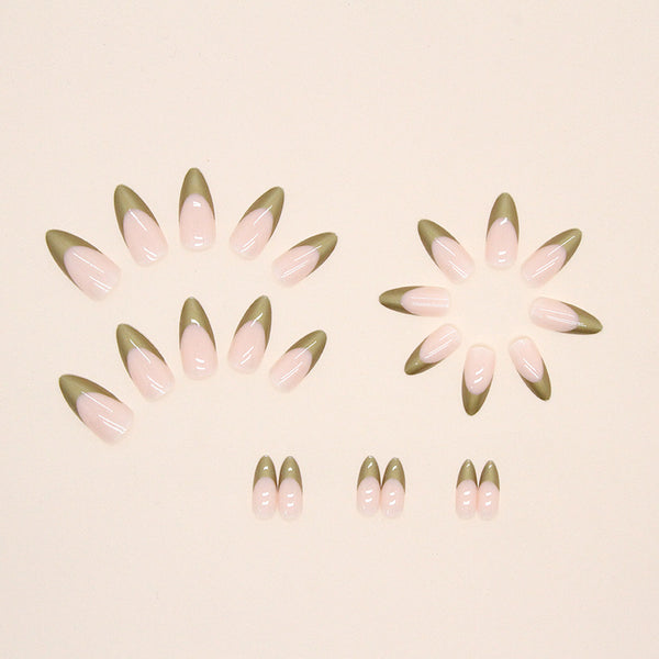 12 Sizes-24 Pcs Press On Nails W307