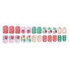 12 Sizes-24 Pcs Press On Nails MX088