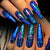 12 Sizes-24 Pcs Press On Nails Y534