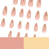 12 Sizes-24 Pcs Press On Nails JP4081