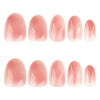 12 Sizes-24 Pcs Press On Nails JP4138