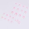 12 Sizes-24 Pcs Press On Nails JP1084