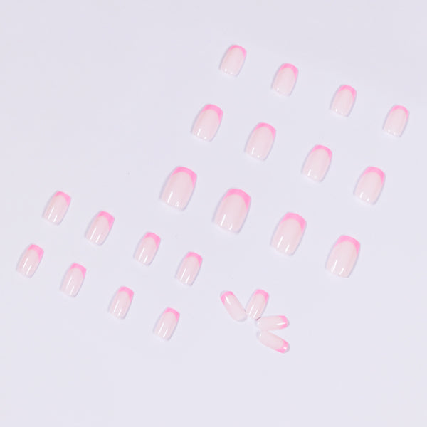 12 Sizes-24 Pcs Press On Nails JP1084