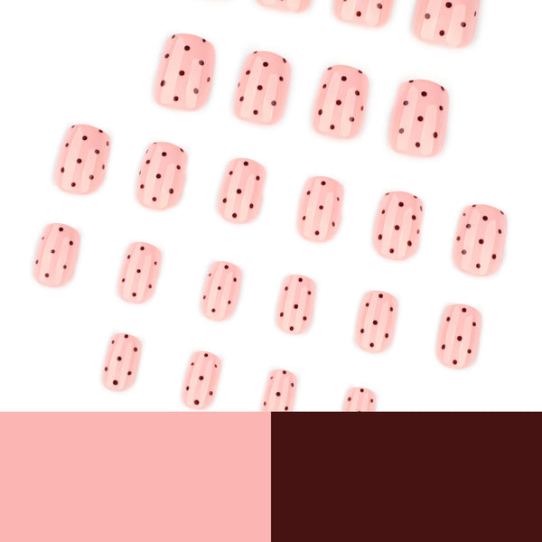 12 Sizes-24 Pcs Press On Nails JP4147
