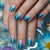 12 Sizes-24 Pcs Press On Nails Y1230