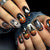 12 Sizes-24 Pcs Press On Nails Y1162