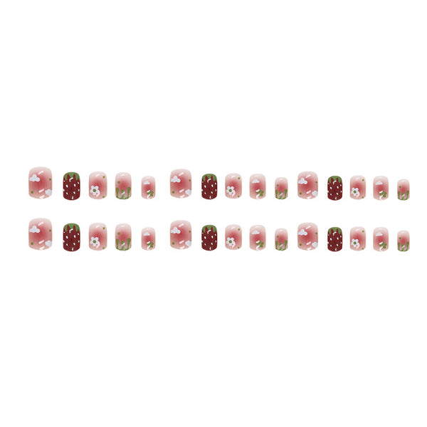 30 Pcs Press On Nails S009