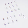 12 Sizes-24 Pcs Press On Nails JP1013