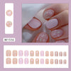 12 Sizes-24 Pcs Press On Nails W1556