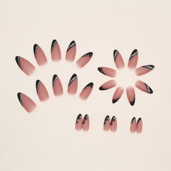 12 Sizes-24 Pcs Press On Nails W310