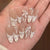 12 Sizes-24 Pcs Press On Nails JL0671