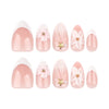 12 Sizes-24 Pcs Press On Nails JP4052
