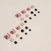 12 Sizes-24 Pcs Press On Nails F096