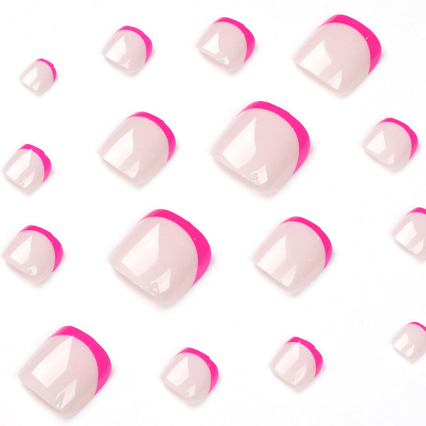 12 Sizes-24 Pcs Press On Nails JP1648