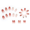 12 Sizes-24 Pcs Press On Nails Z407