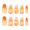 12 Sizes-24 Pcs Press On Nails JP3560