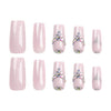 12 Sizes-24 Pcs Press On Nails JP3118