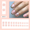 12 Sizes-24 Pcs Press On Nails W753