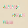 12 Sizes-24 Pcs Press On Nails Y909