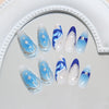 12 Sizes-24 Pcs Press On Nails W2003