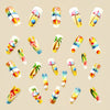 12 Sizes-24 Pcs Press On Nails Y519