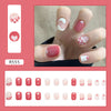 12 Sizes-24 Pcs Press On Nails R521