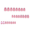 12 Sizes-24 Pcs Press On Nails JP4291
