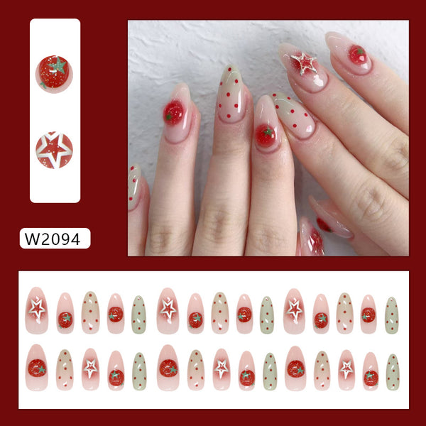 30 Pcs Press On Nails W2094