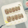 12 Sizes-24 Pcs Press On Nails SP143