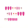 12 Sizes-24 Pcs Press On Nails JP1923