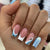 12 Sizes-24 Pcs Press On Nails W379