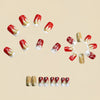 12 Sizes-24 Pcs Press On Nails Y1243
