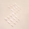 12 Sizes-24 Pcs Press On Nails W726