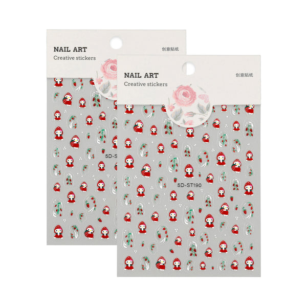 5D Nail Art Sticker 5DST190