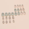 12 Sizes-24 Pcs Press On Nails W1756