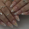 12 Sizes-24 Pcs Press On Nails JP3924