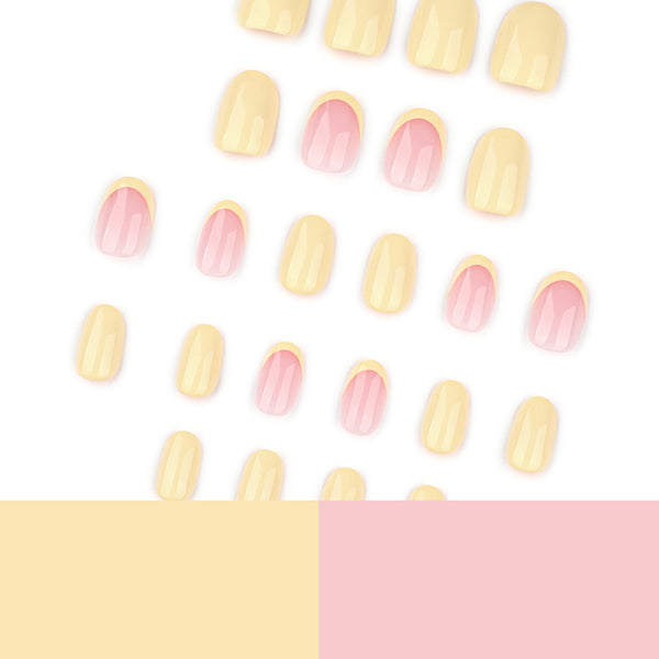 12 Sizes-24 Pcs Press On Nails JP4376