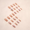 12 Sizes-24 Pcs Press On Nails Z813