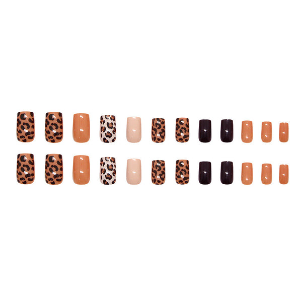 12 Sizes-24 Pcs Press On Nails W1853