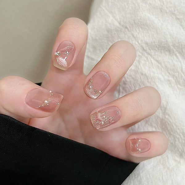 12 Sizes-24 Pcs Press On Nails SP105