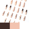 12 Sizes-24 Pcs Press On Nails JP1897