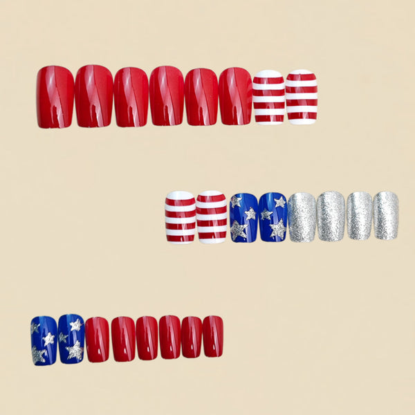12 Sizes-24 Pcs Press On Nails Y2005