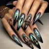 12 Sizes-24 Pcs Press On Nails Y256