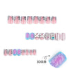 12 Sizes-24 Pcs Press On Nails JP3654