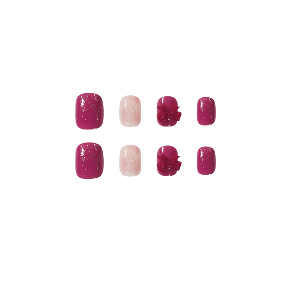 12 Sizes-24 Pcs Press On Nails JP1319