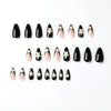 12 Sizes-24 Pcs Press On Nails JP2292